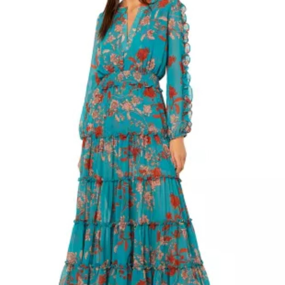 NWT Misa Los Angeles Hadeya Dress in Talitha Paisley / XL - Picture 2 of 9